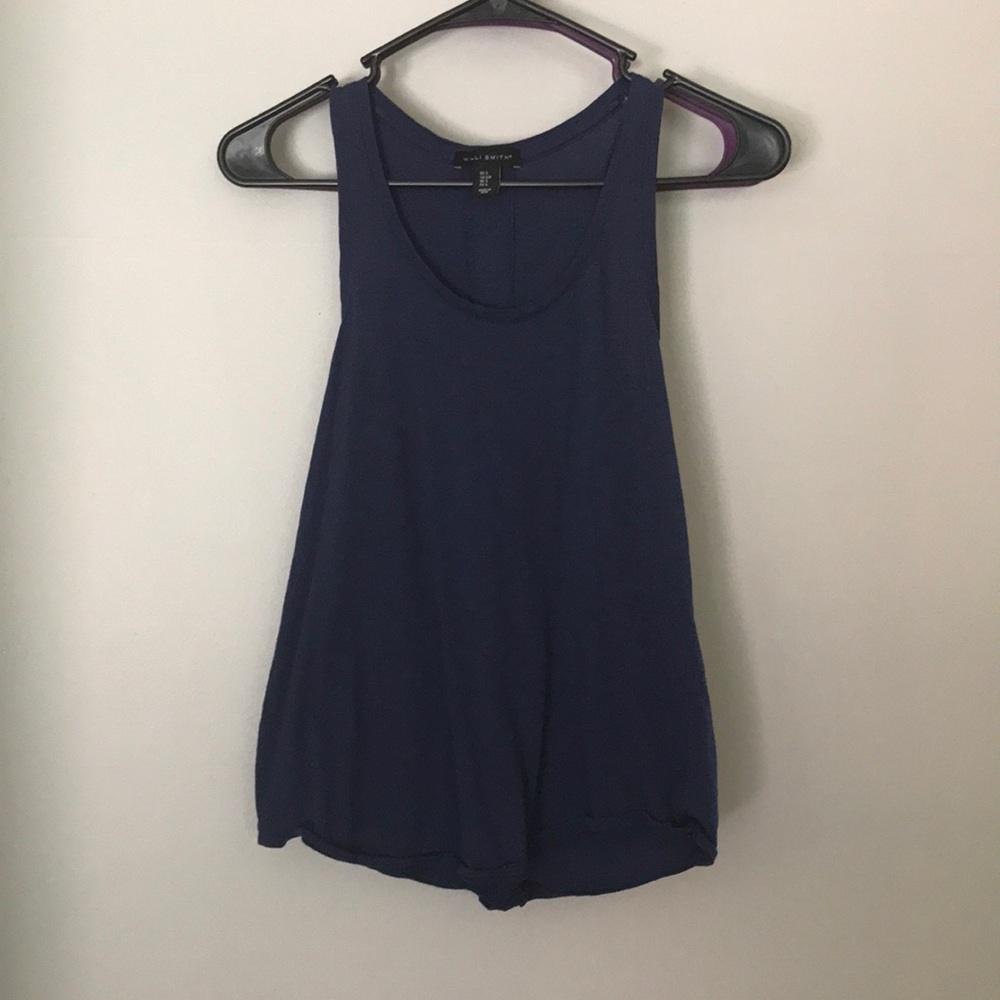 Blue tank
